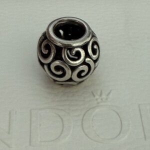 Title: Pandora Ocean Breeze Openworks .925 Silver Charm